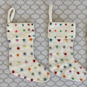 Creative Co-op Christmas stockings